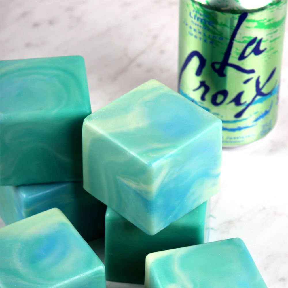 Lime LaCroix Soap Project image number null